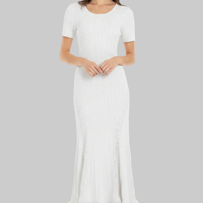Jessica Bara Leika Knit Maxi Dress