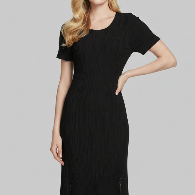 Jessica Bara Leika Knit Maxi Dress