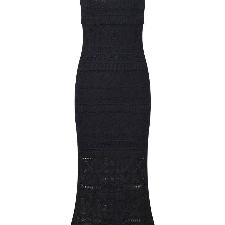 Jessica Bara Ezie Knit Maxi Dress