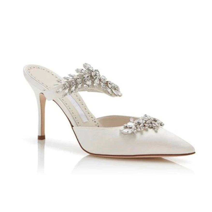 Jessica Bara Lovelie Pointed Crystal Heel