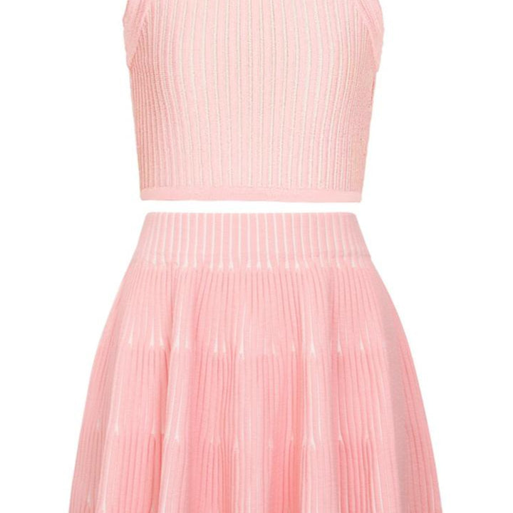 Jessica Bara Neora Top and Mini Skirt Two Piece Set
