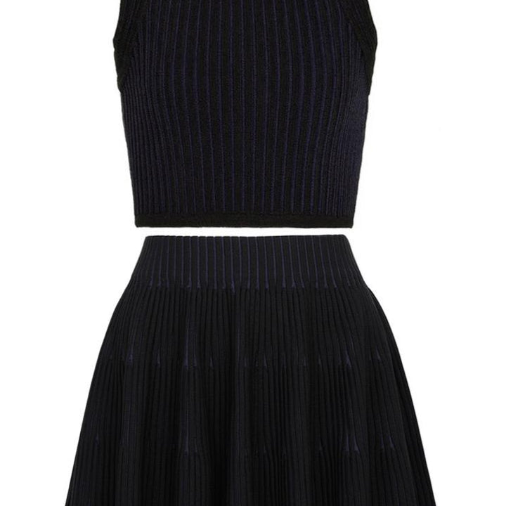 Jessica Bara Neora Top and Mini Skirt Two Piece Set