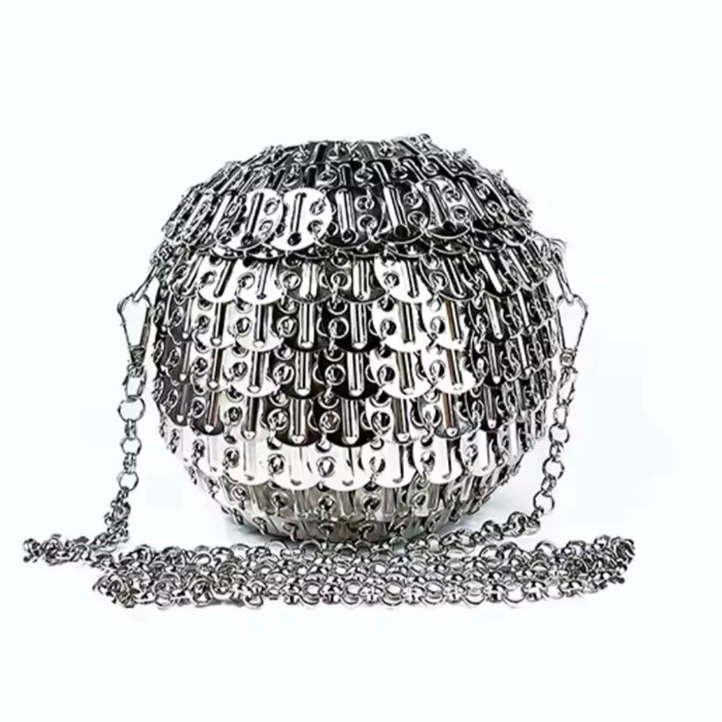 Jessica Bara Rapi Metal Handbag