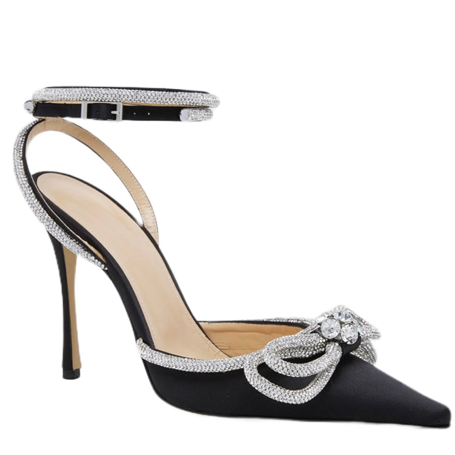 Jessica Bara Sherlly Crystal Bowknot Heel
