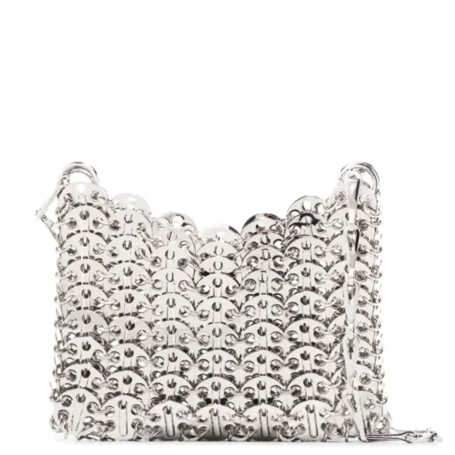Jessica Bara Bella 2 Metal Chain Handbag