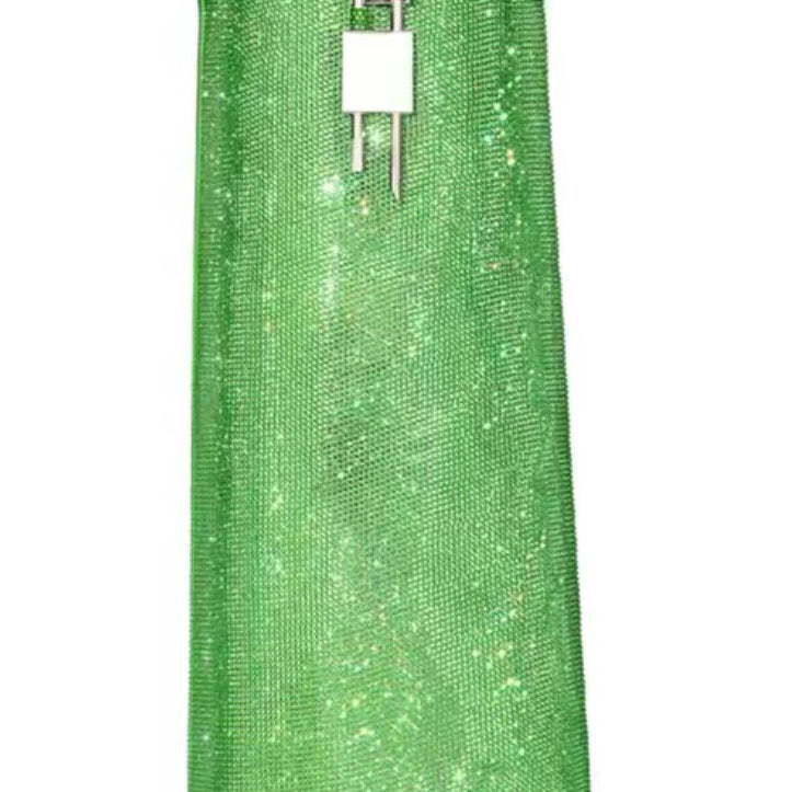 Jessica Bara Ciara Glitter Cuffed Knee High Boot