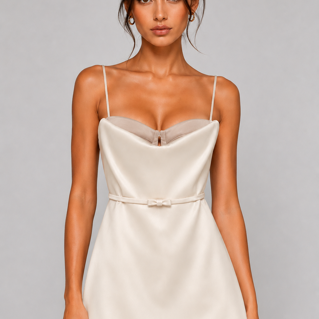 Jessica Bara Misaki Bustier Corset Mini Dress