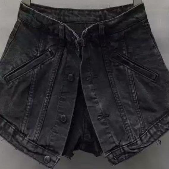 Jessica Bara April High Waisted Denim Shorts