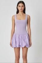 Jessica Bara Kena Bubble Mini Dress