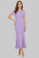 Jessica Bara Leika Knit Maxi Dress