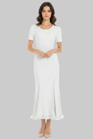 Jessica Bara Leika Knit Maxi Dress