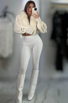 Jessica Bara Sofiya Knitted Coat