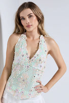Holt Miami Calista Halter Neck Top