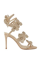 Jessica Bara Aliya Flower Wrap Around Sandal Heel