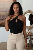 Jessica Bara Jiji Halter Bodysuit