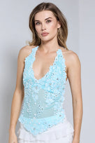 Holt Miami Calista Halter Neck Top