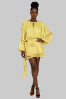 Jessica Bara Endel Long Sleeve Mini Dress