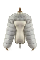 Jessica Bara Rinali Faux Fur Shug Coat