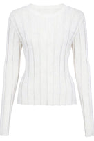 Jessica Bara Masia Long Sleeve Glitter Top
