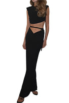 Jessica Bara Katnira Top and Maxi Skirt Two Piece Set