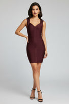 Jessica Bara Ellie Bandage Mini Dress