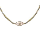 Jessica Bara Afana Evil Eye Choker Necklace