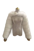 Jessica Bara Rinali Faux Fur Shug Coat