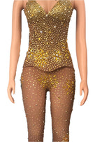 Jessica Bara Periah Crystal Jumpsuit