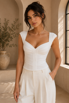 Jessica Bara Ellie Bandage Top