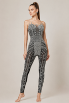 Jessica Bara Henaza Crystal Jumpsuit