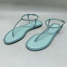 Jessica Bara Solita Flat Rhinestone Strap Sandals