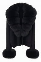 Jessica Bara Ziggy Fur Cardigan Coat