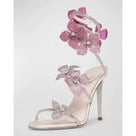 Jessica Bara Aliya Flower Wrap Around Sandal Heel