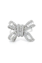 Jessica Bara Betsie Rhinestone Bow Ring