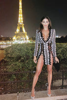 Jessica Bara Java Embellished Mini Dress