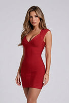 Jessica Bara Ellie Bandage Mini Dress