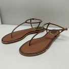Jessica Bara Solita Flat Rhinestone Strap Sandals