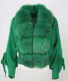 Jessica Bara Sofiya Knitted Coat