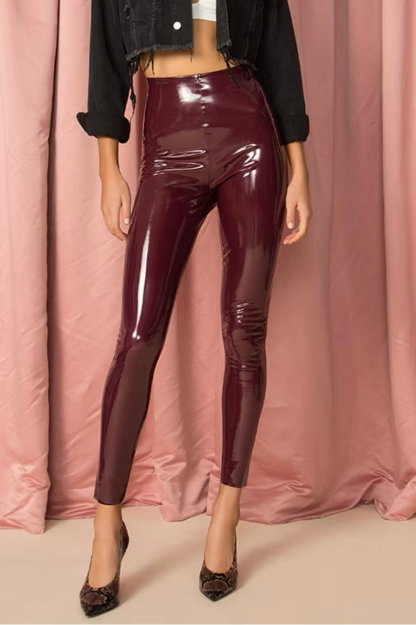 SALE Commando Faux Patent Leather Leggings With Perfect Control JESSICA BARA