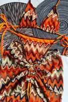 Jessica Bara Aurelia Printed Bikini Three Piece Set