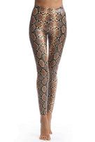 SALE Commando Faux Leather Animal Print Legging