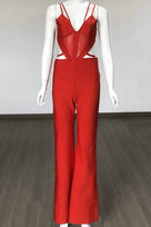 Jessica Bara Lusia Bandage Cut Out Jumpsuit As Seen On Teresa Giudice