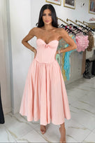 Jessica Bara Primrose Bow Corset Maxi Dress