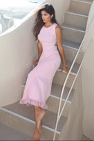 Jessica Bara Razmi Knit Maxi Dress