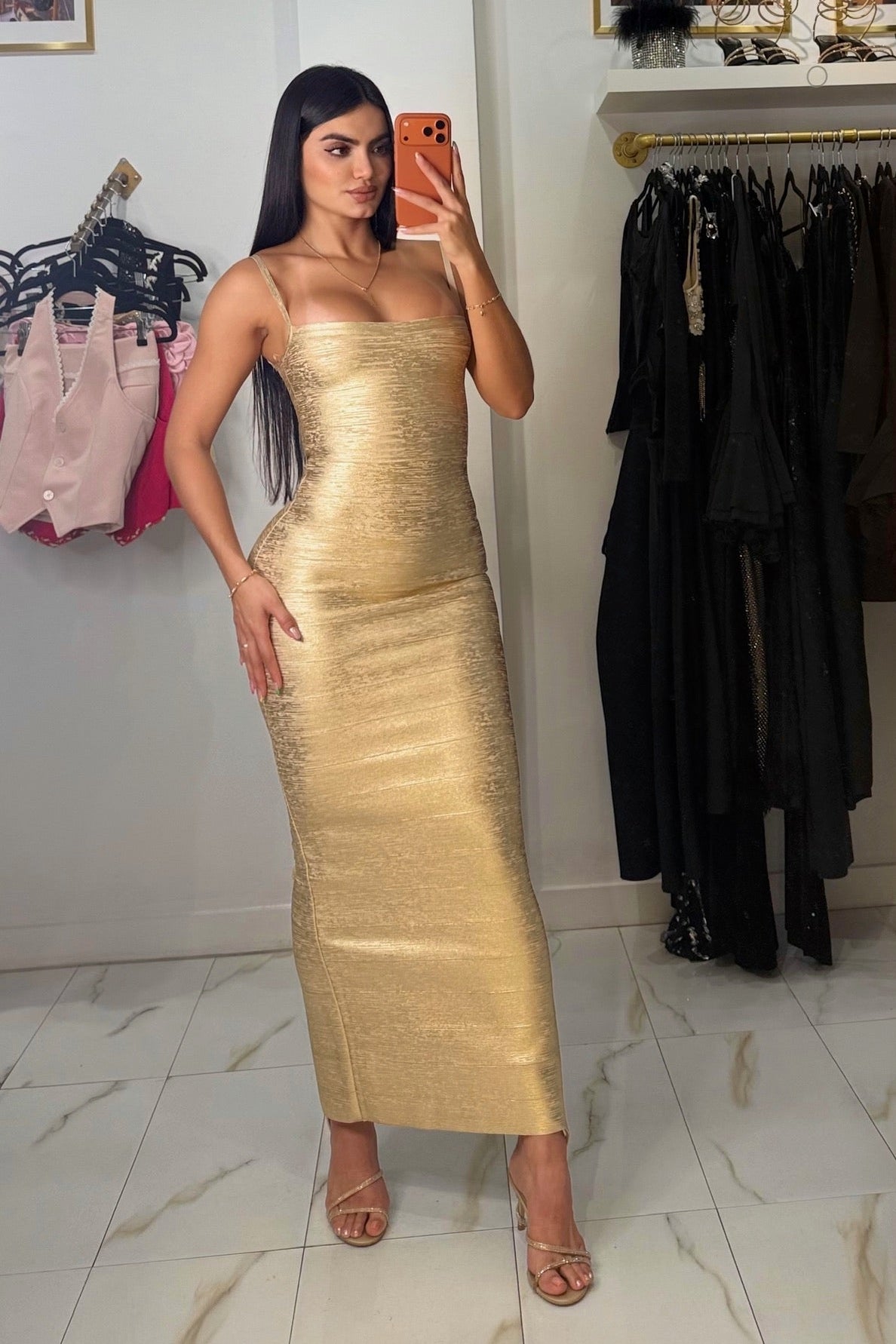 Jessica Bara Azfona Bandage Maxi Dress Jessica Bara Azfona Bandage Maxi Dress