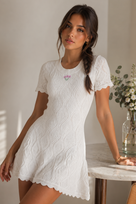 Jessica Bara Bean 2 Knitted Mini Dress