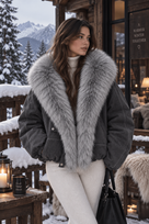 Jessica Bara Calyra 2 Fur Jacket