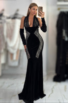 Jessica Bara Celery Lace Halter Neck Gown with Gloves