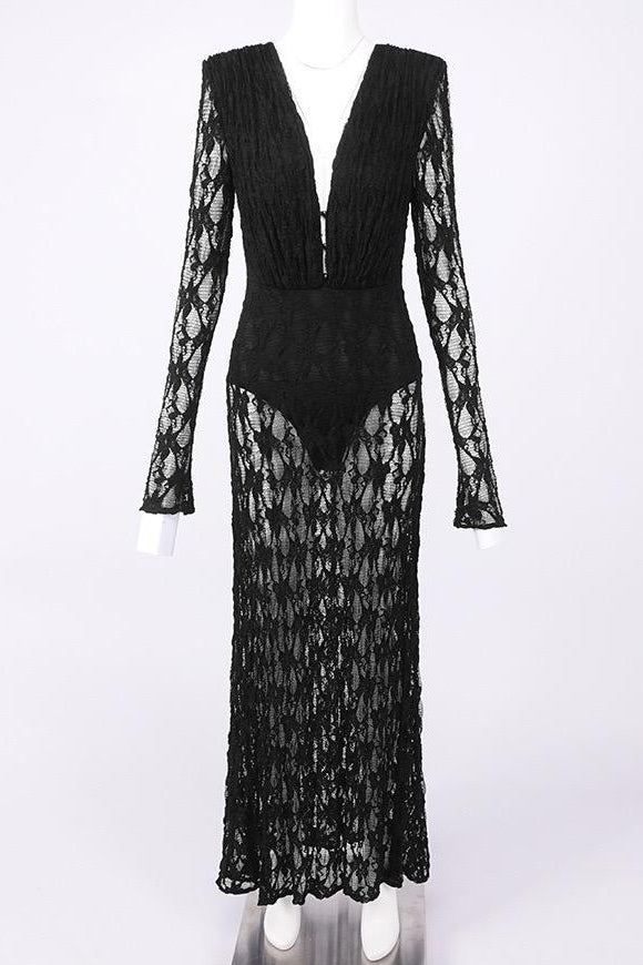 fitted lace wedding dress Free People Bad For You Maxi Bodysuit – Libby Story