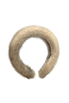 Jessica Bara Fabiola Fur Headband